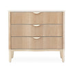 Michael Amini Malibu Crest 3 Drawer Nightstand