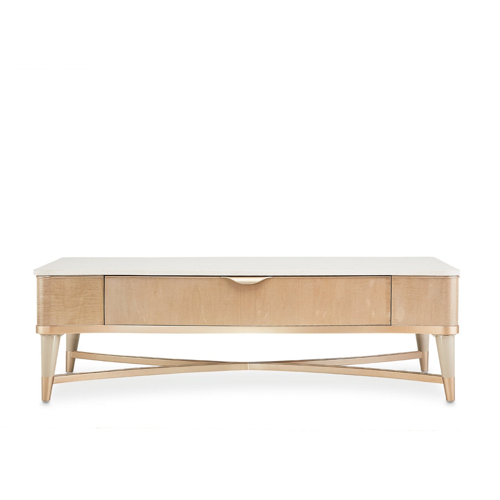 Michael Amini Malibu Crest Rectangular Cocktail Table