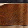 Michael Amini Malibu Crest Crotch Mahogany End Table