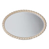 Michael Amini Malibu Crest Oval Wall Mirror