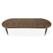 Michael Amini Villa Cherie Hazelnut Oval Dining Table