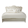 Michael Amini Villa Cherie Caramel Tufted Upholstered Bed