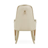 Michael Amini Villa Cherie Caramel Arm Chair