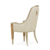 Michael Amini Villa Cherie Caramel Arm Chair