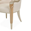 Michael Amini Villa Cherie Caramel Arm Chair