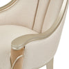 Michael Amini Villa Cherie Caramel Arm Chair