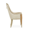 Michael Amini Villa Cherie Caramel Arm Chair