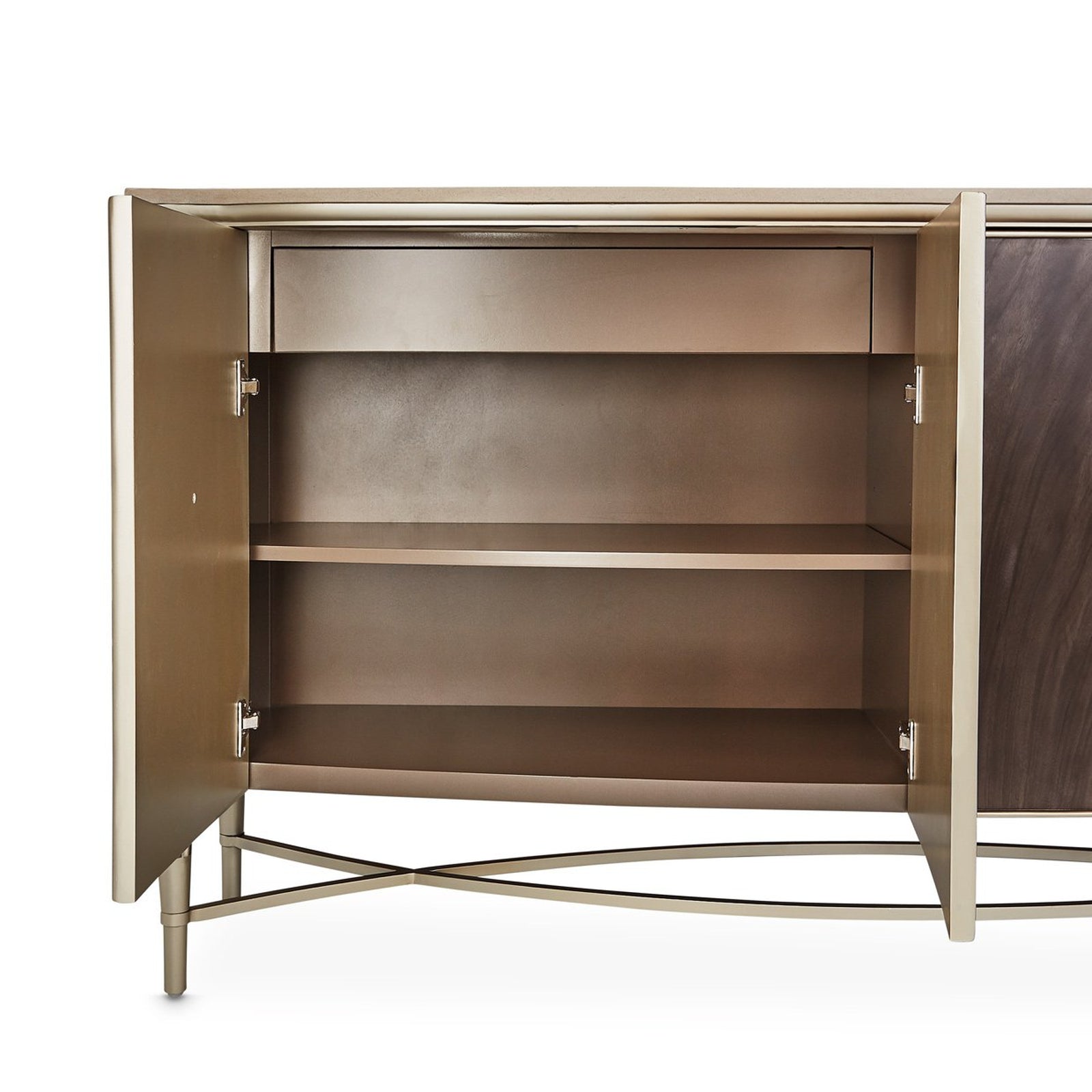 Michael Amini Villa Cherie Hazelnut Sideboard