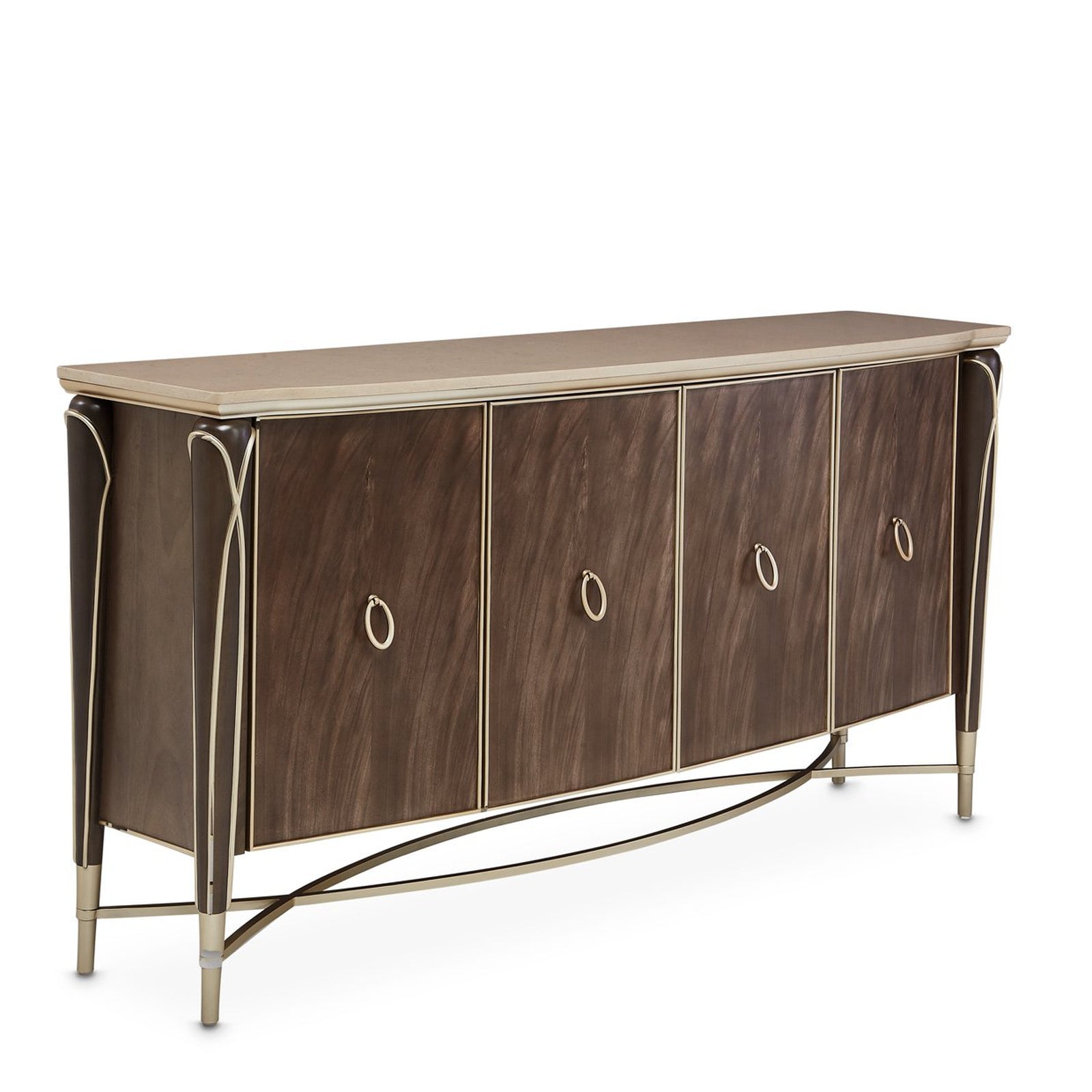 Michael Amini Villa Cherie Hazelnut Sideboard