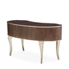 Michael Amini Villa Cherie Hazelnut Vanity Desk