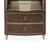 Michael Amini Villa Cherie Hazelnut Bookcase