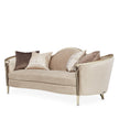 Michael Amini Villa Cherie Hazelnut Sofa