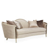 Michael Amini Villa Cherie Hazelnut Sofa