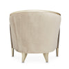 Michael Amini Villa Cherie Hazelnut Matching Accent Chair