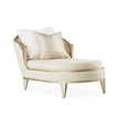 Michael Amini Villa Cherie Caramel Chaise