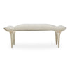 Michael Amini Villa Cherie Caramel Bed Bench