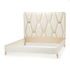 Michael Amini La Rachelle Upholstered Panel Bed