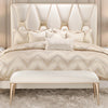 Michael Amini La Rachelle Upholstered Panel Bed