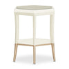 Michael Amini La Rachelle Hexagon Accent Table