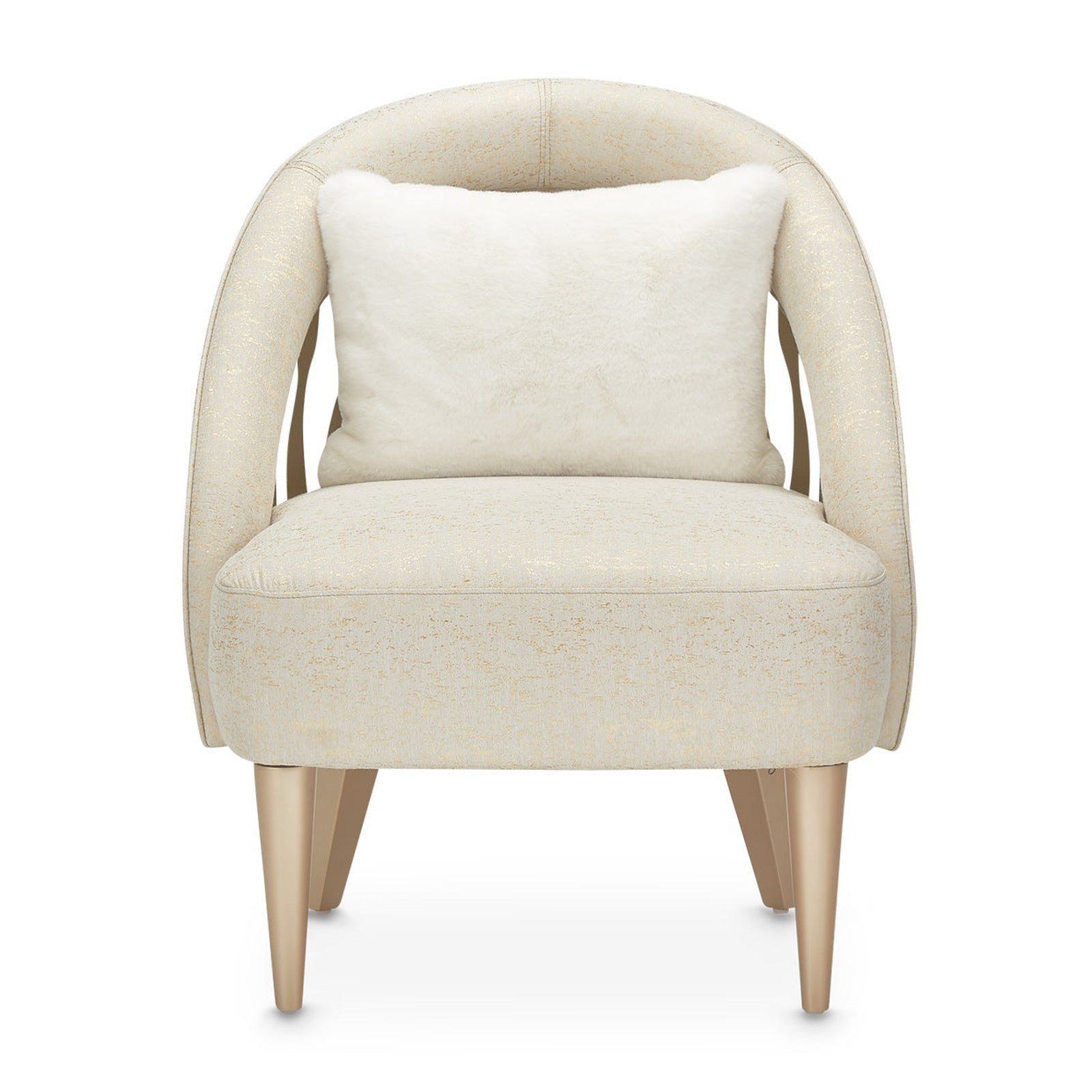 Michael Amini La Rachelle Flame Accent Chair