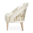 Michael Amini La Rachelle Flame Accent Chair