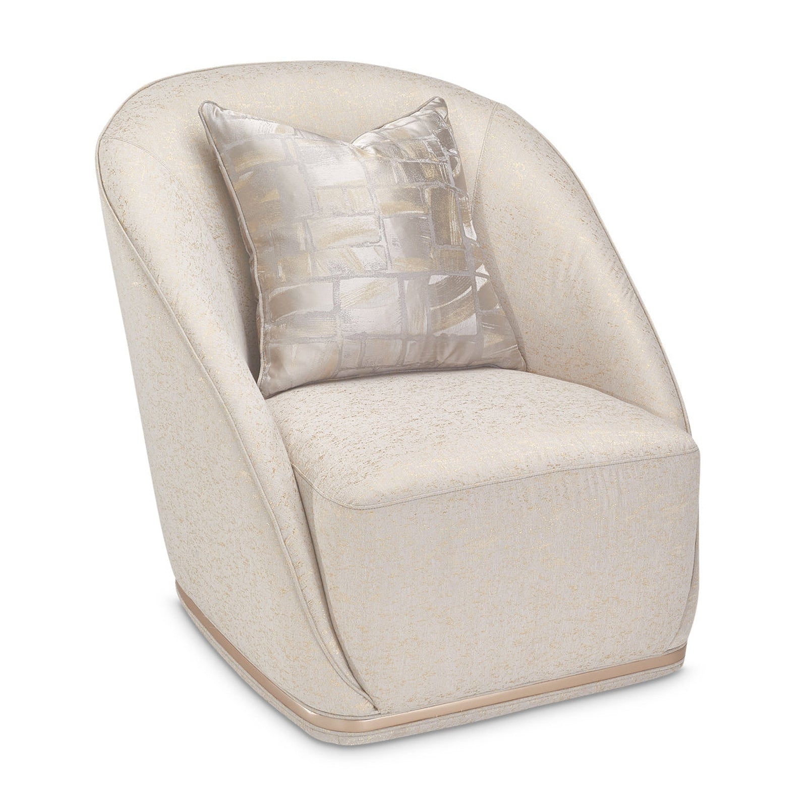 Michael Amini La Rachelle Swivel Chair