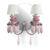 Lladro Belle de Nuit 2 Lights Wall Sconce US