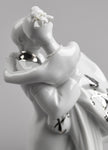 Lladro The Happiest Day Couple Figurine Silver luster