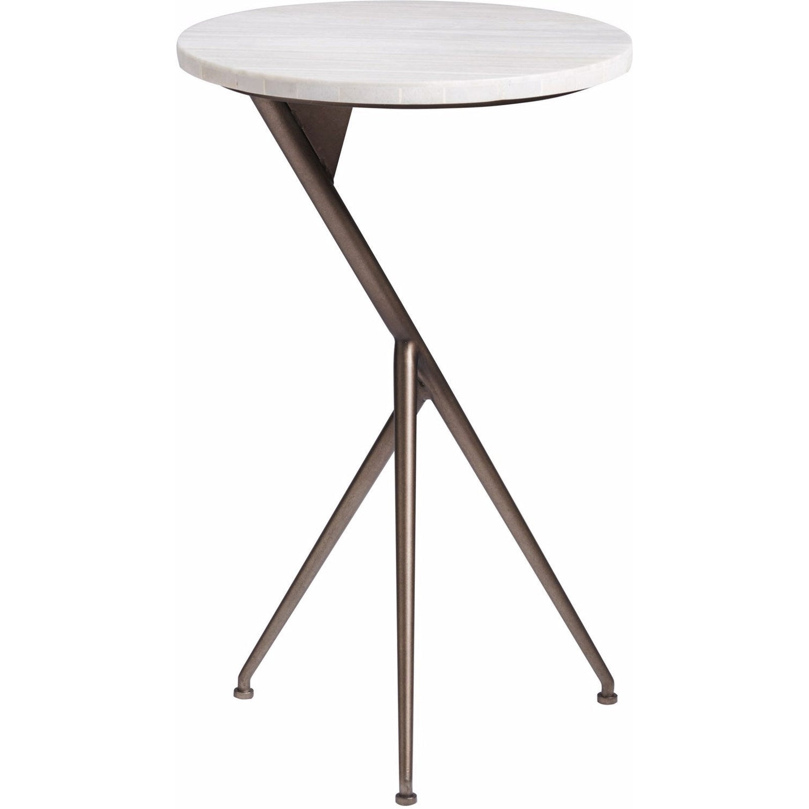 Universal Furniture Curated Oslo Round End Table