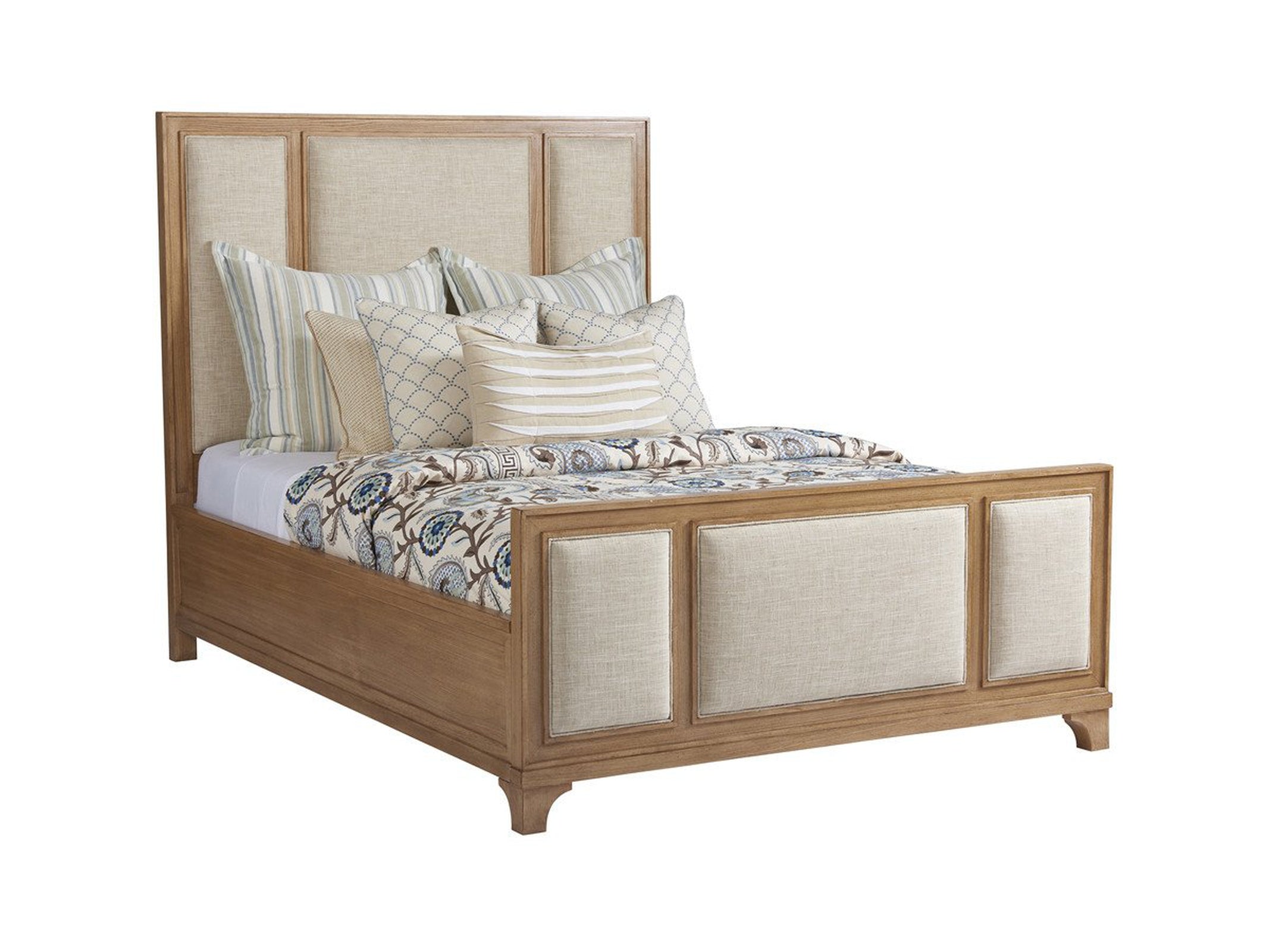 Barclay Butera Newport Crystal Cove Upholstered Panel Bed