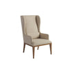 Barclay Butera Newport Seacliff Upholstered Host Wing Chair Customizable