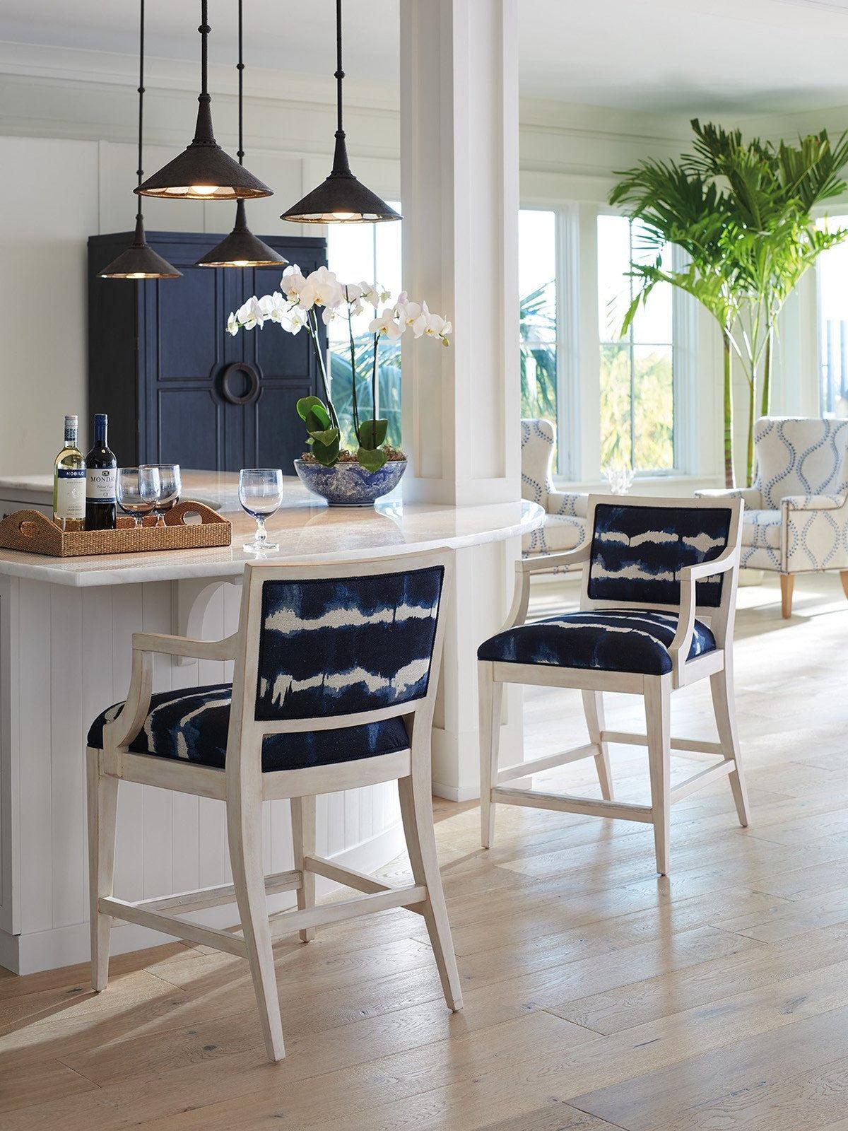Barclay Butera Newport Eastbluff Counter Stool Customizable