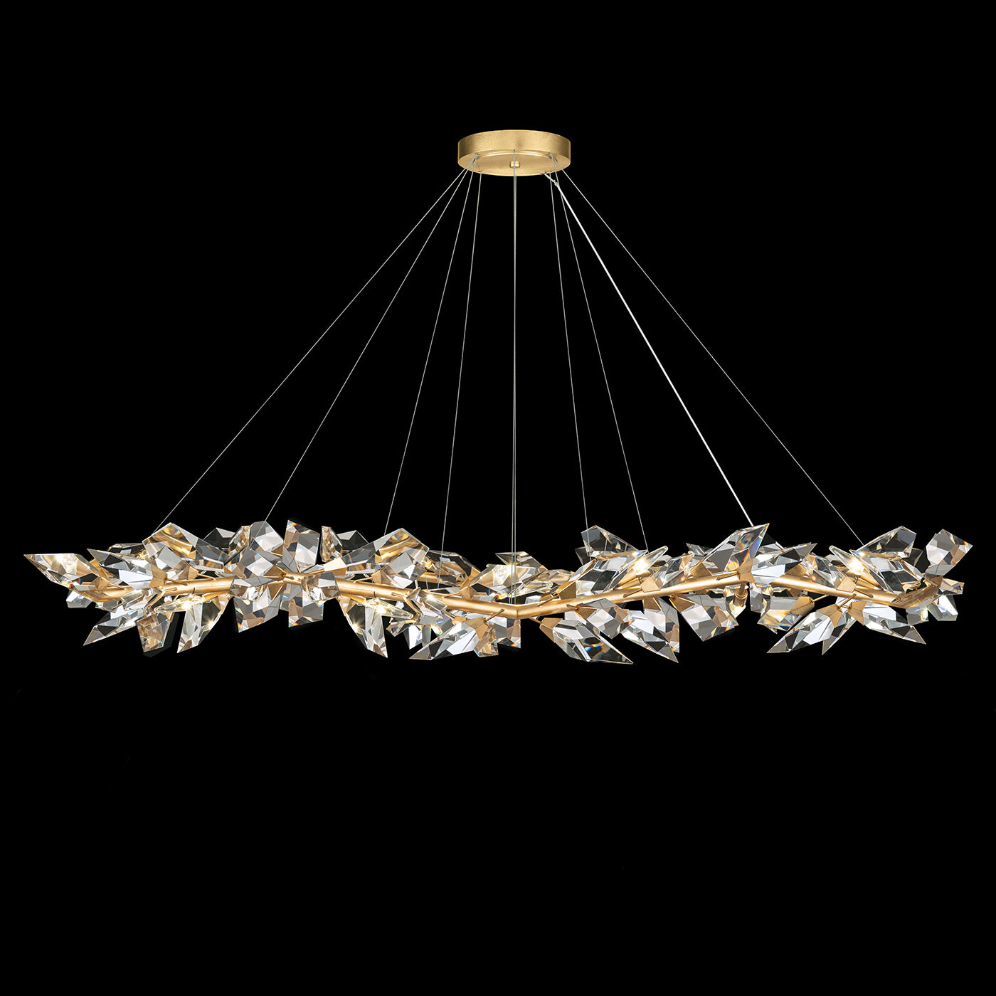Fine Art Foret Triple Tier Round Pendant