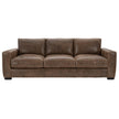 Bernhardt Dawkins Leather Sofa