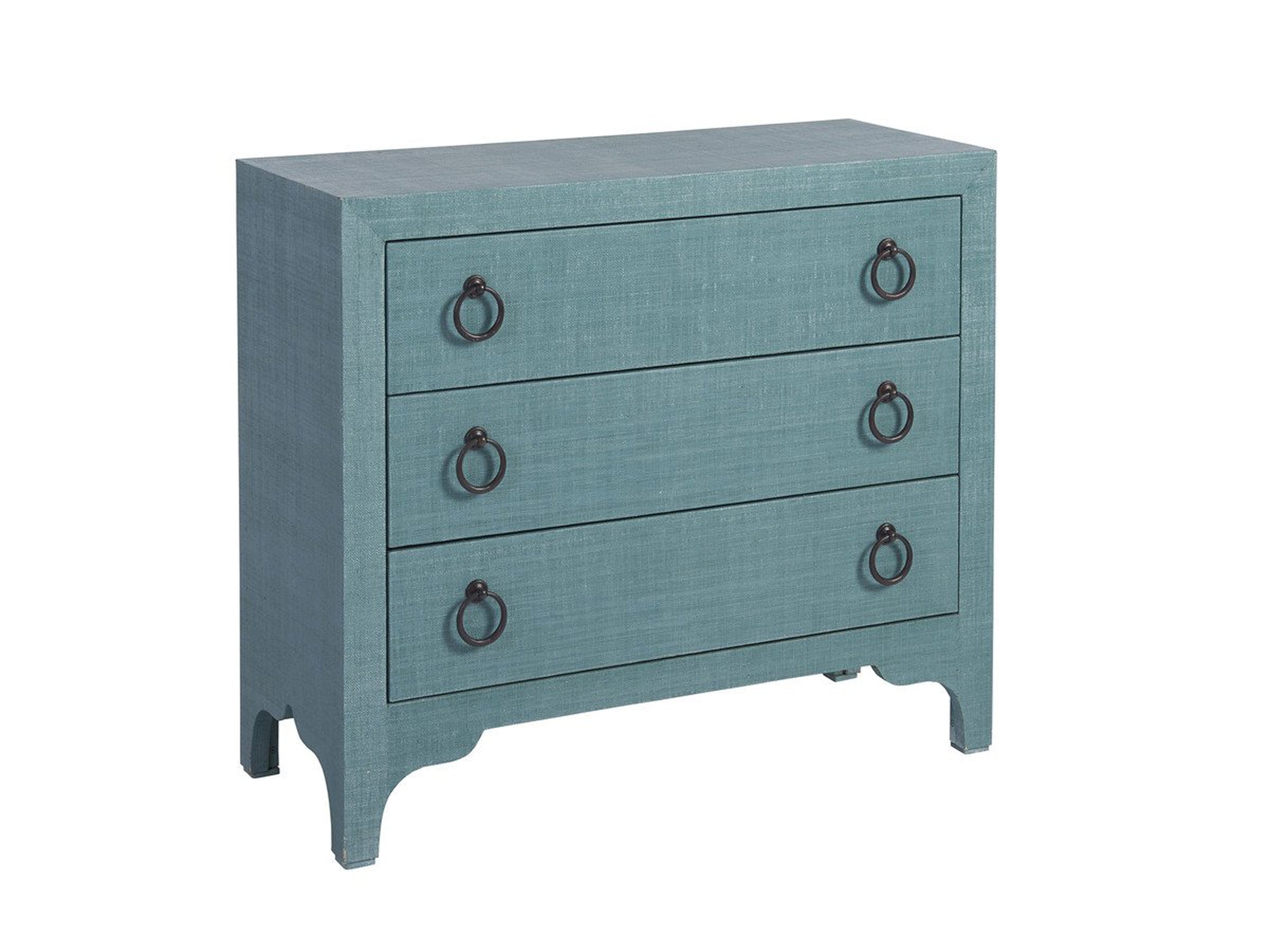 Barclay Butera Newport Balboa Island Raffia Hall Chest