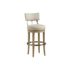 Barclay Butera Malibu Cliffside Swivel Upholstered Bar Stool Customizable