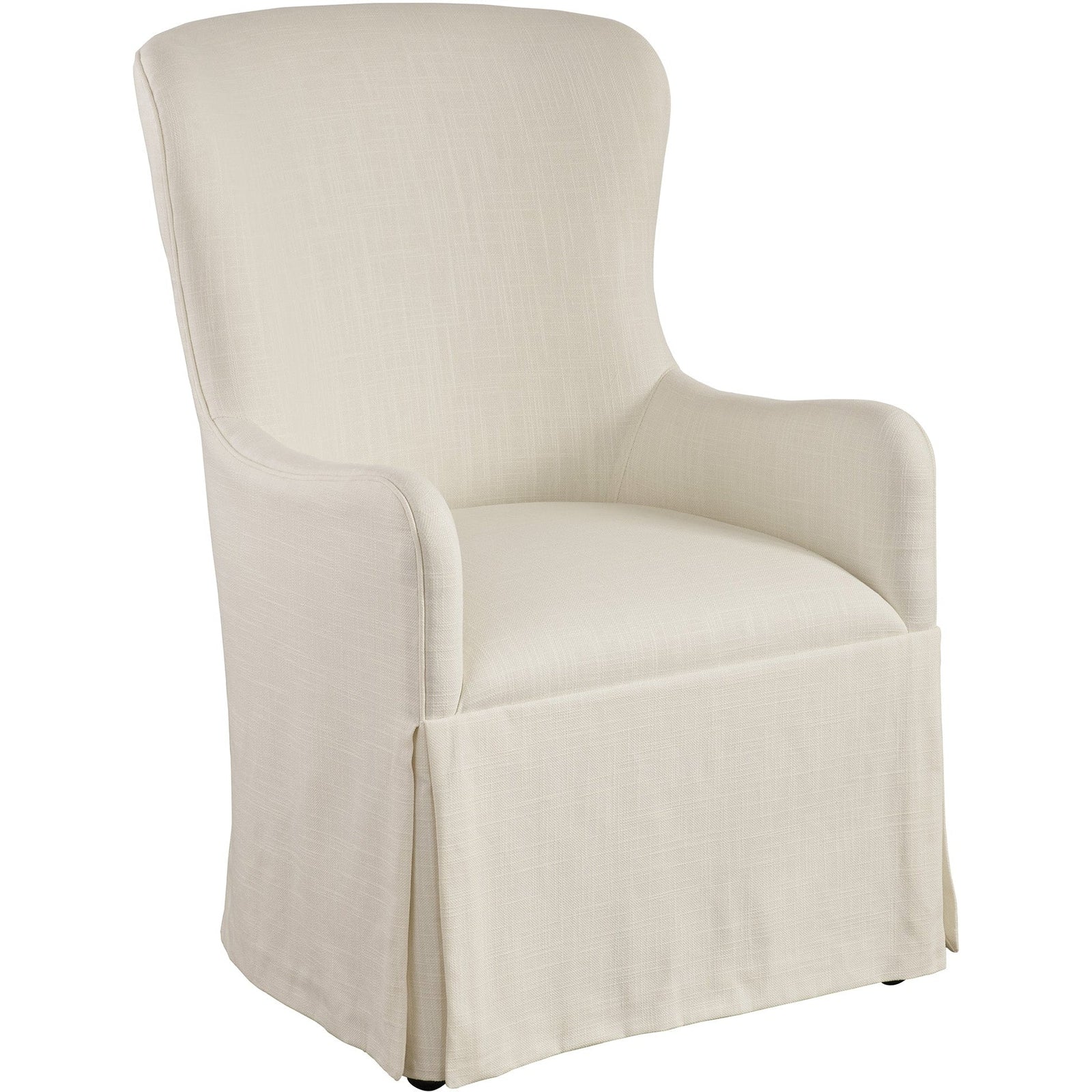 Barclay Butera Laguna Aliso Upholstered Host Chair with Casters