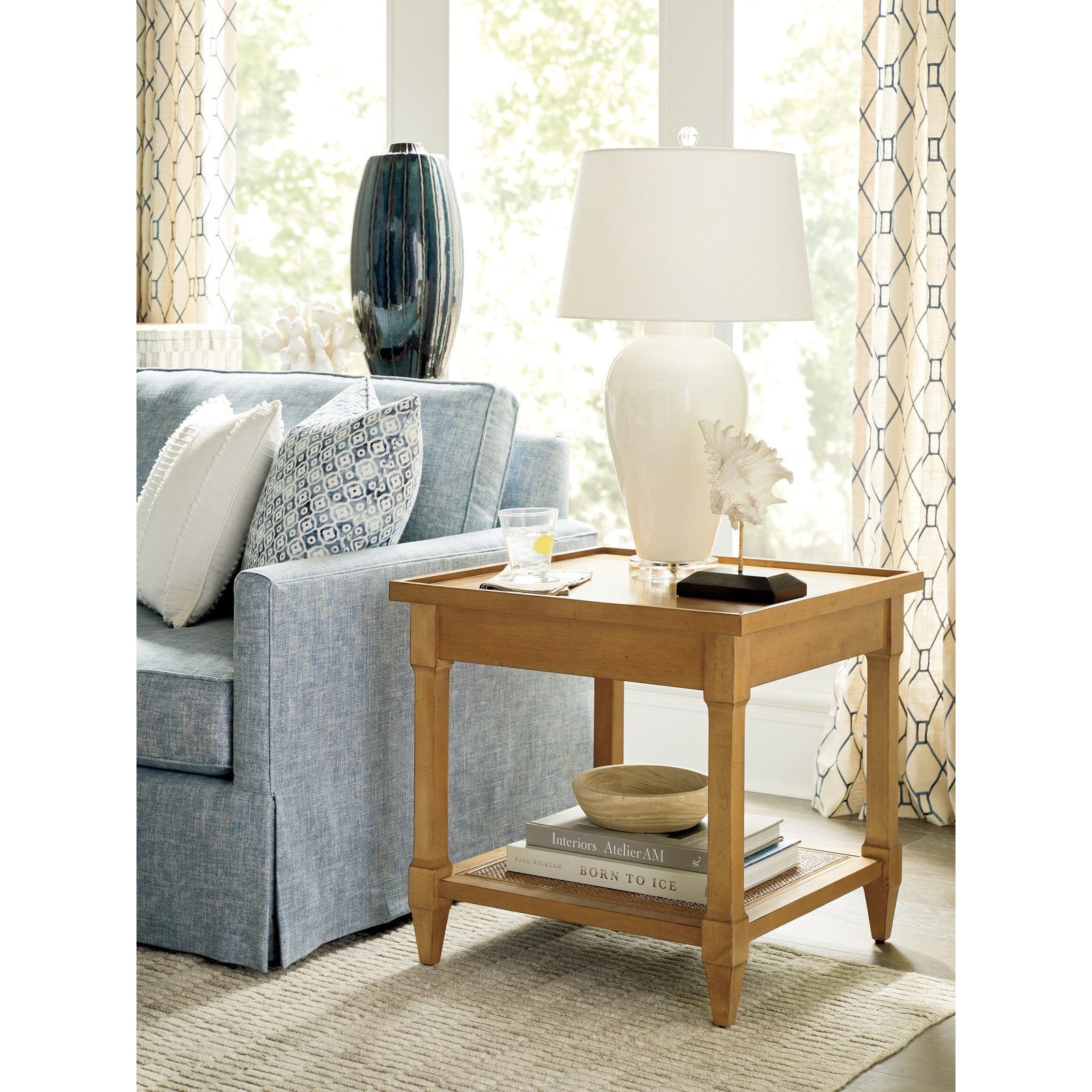 Barclay Butera Laguna Temple End Table