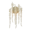 John Richard Cascading Crystal Two-Light Wall Sconce