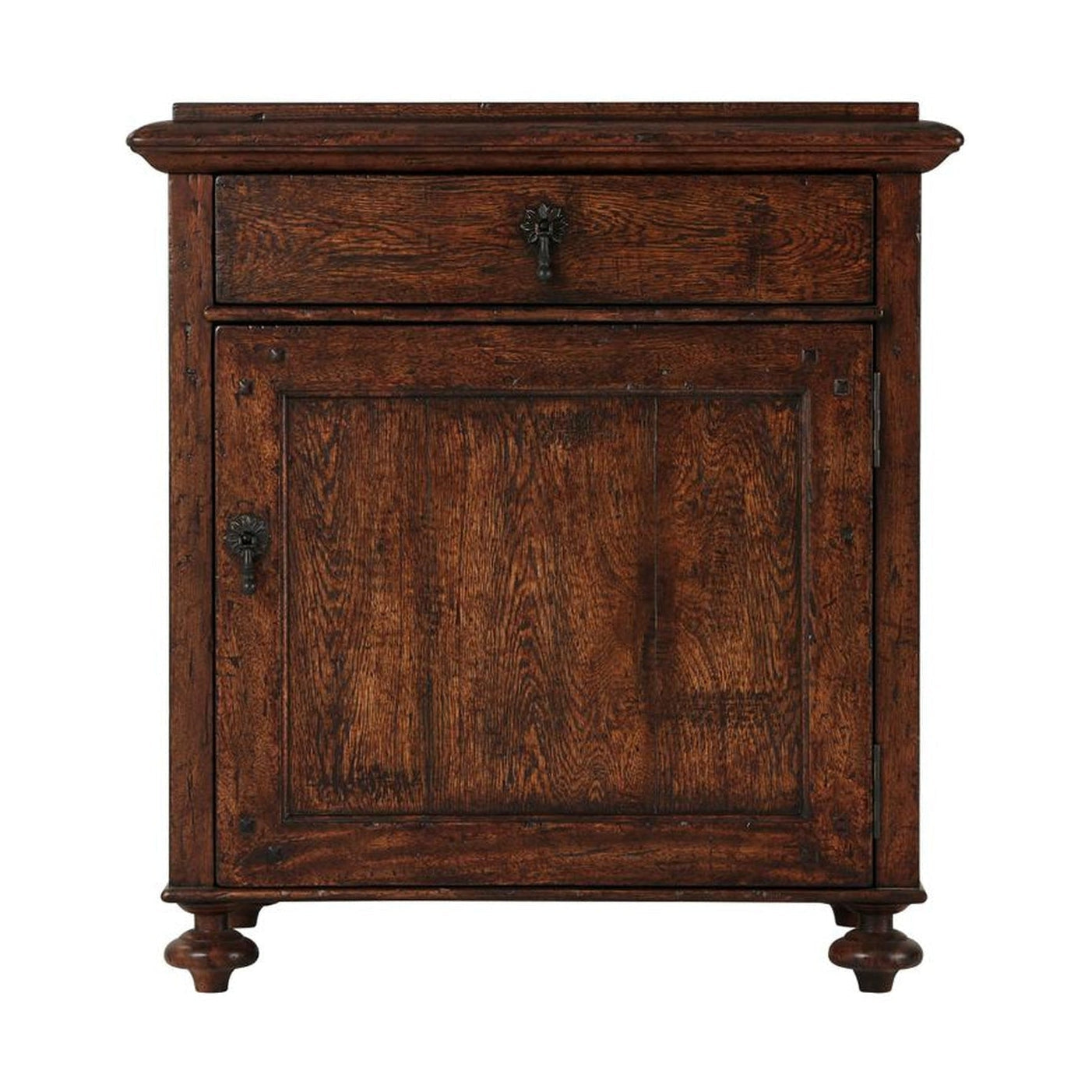 Theodore Alexander Althorp - Victory Oak Oliver Bedside Table