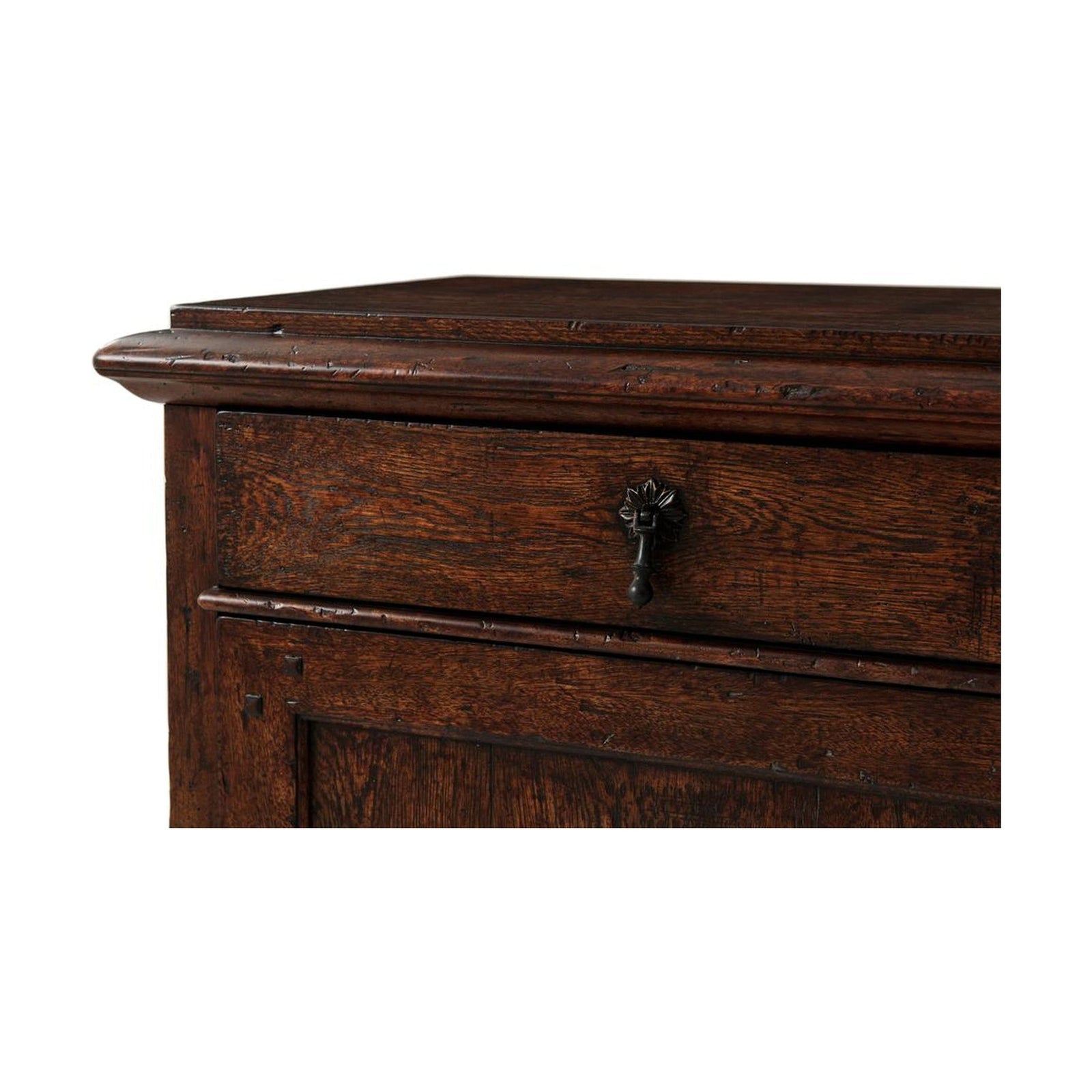 Theodore Alexander Althorp - Victory Oak Oliver Bedside Table