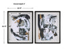 Uttermost Winterland Abstract Prints - Set of 2