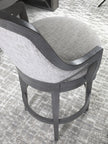 Artistica Home Appellation Upholstered Swivel Bar Stool