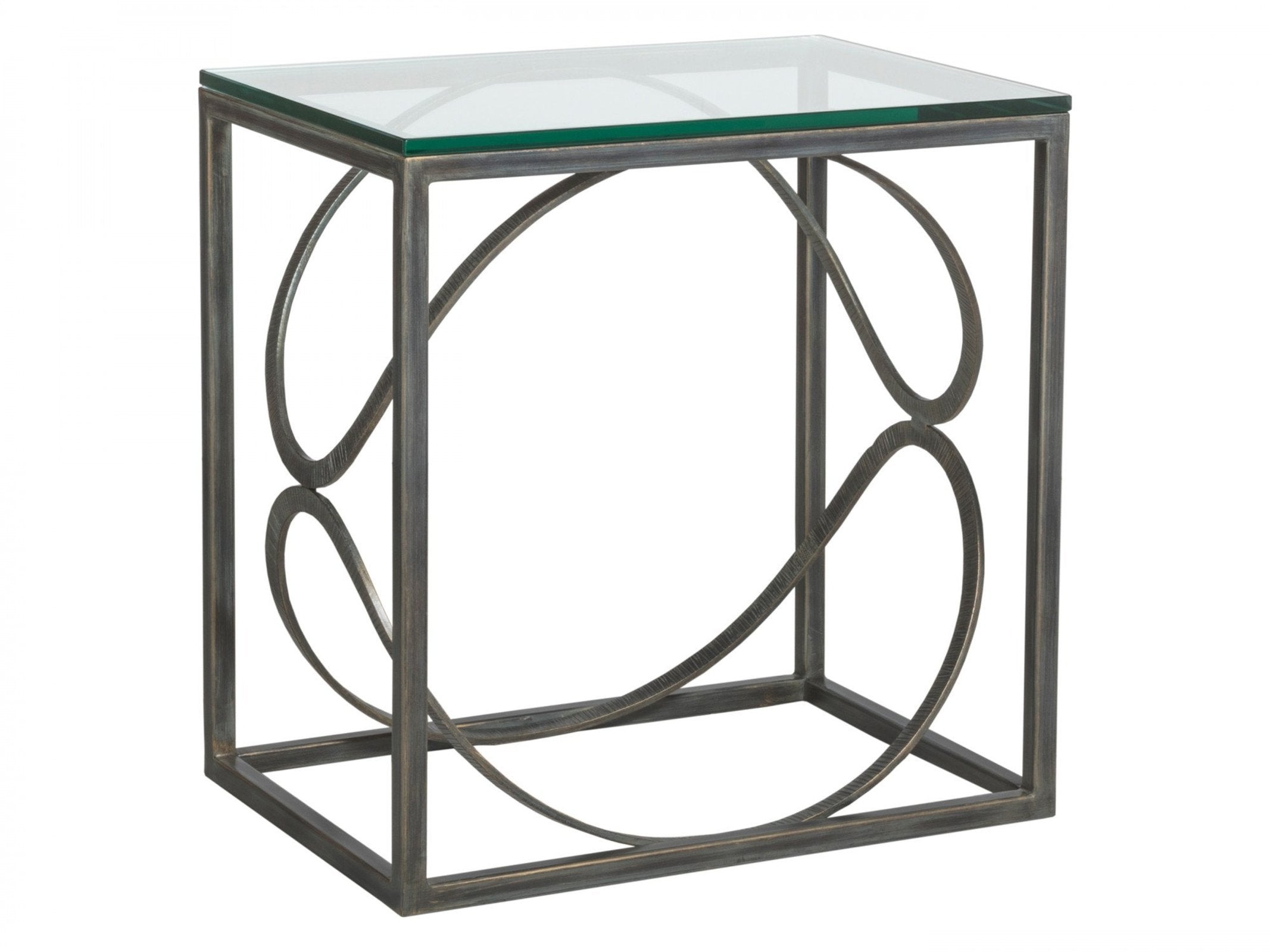 Artistica Home Ellipse Rectangular End Table