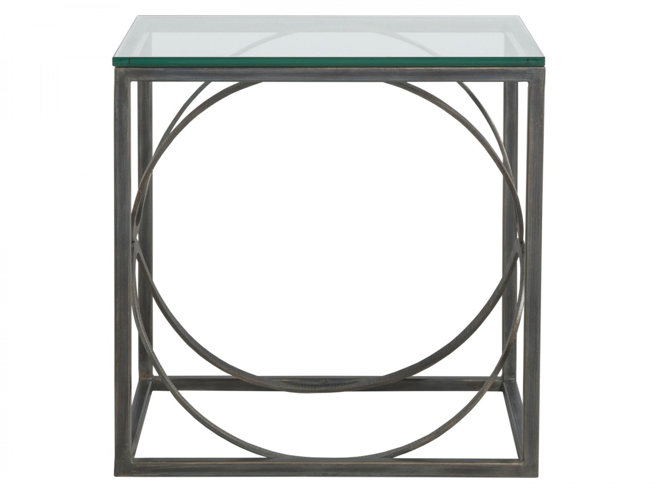 Artistica Home Ellipse Rectangular End Table