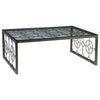 Artistica Home Honeycomb Rectangular Cocktail Table