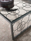 Artistica Home Honeycomb Rectangular Cocktail Table