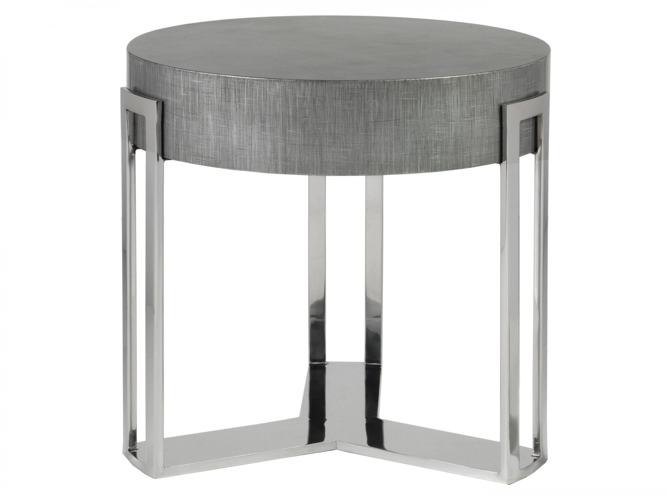 Artistica Home Iridium Round End Table