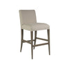 Artistica Home Madox Upholstered Low Back Bar Stool