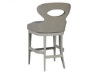 Artistica Home Zeitgeist Linen Upholstered Swivel Bar Stool